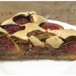 Tarte macaronée aux figues et aux noix