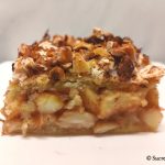 Carrés sablés aux pommes avec meringue et noix – Recette en vidéo