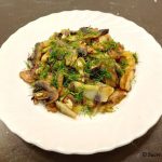 Pommes de terre sautées aux champignons