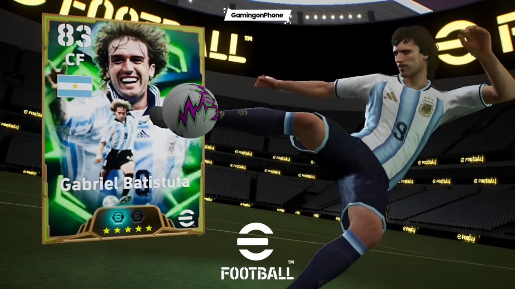 eFootball 2026 Starter Set Gabriel Batistuta pack review