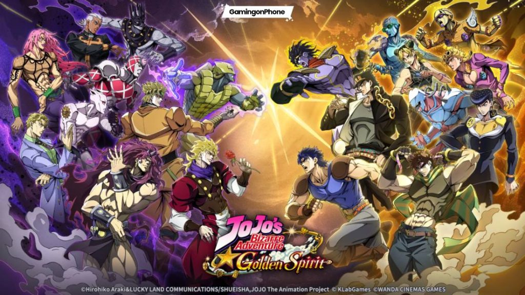 JoJo’s Bizarre Adventure: Golden Spirit lets you build a dream team of iconic characters, now available on mobile